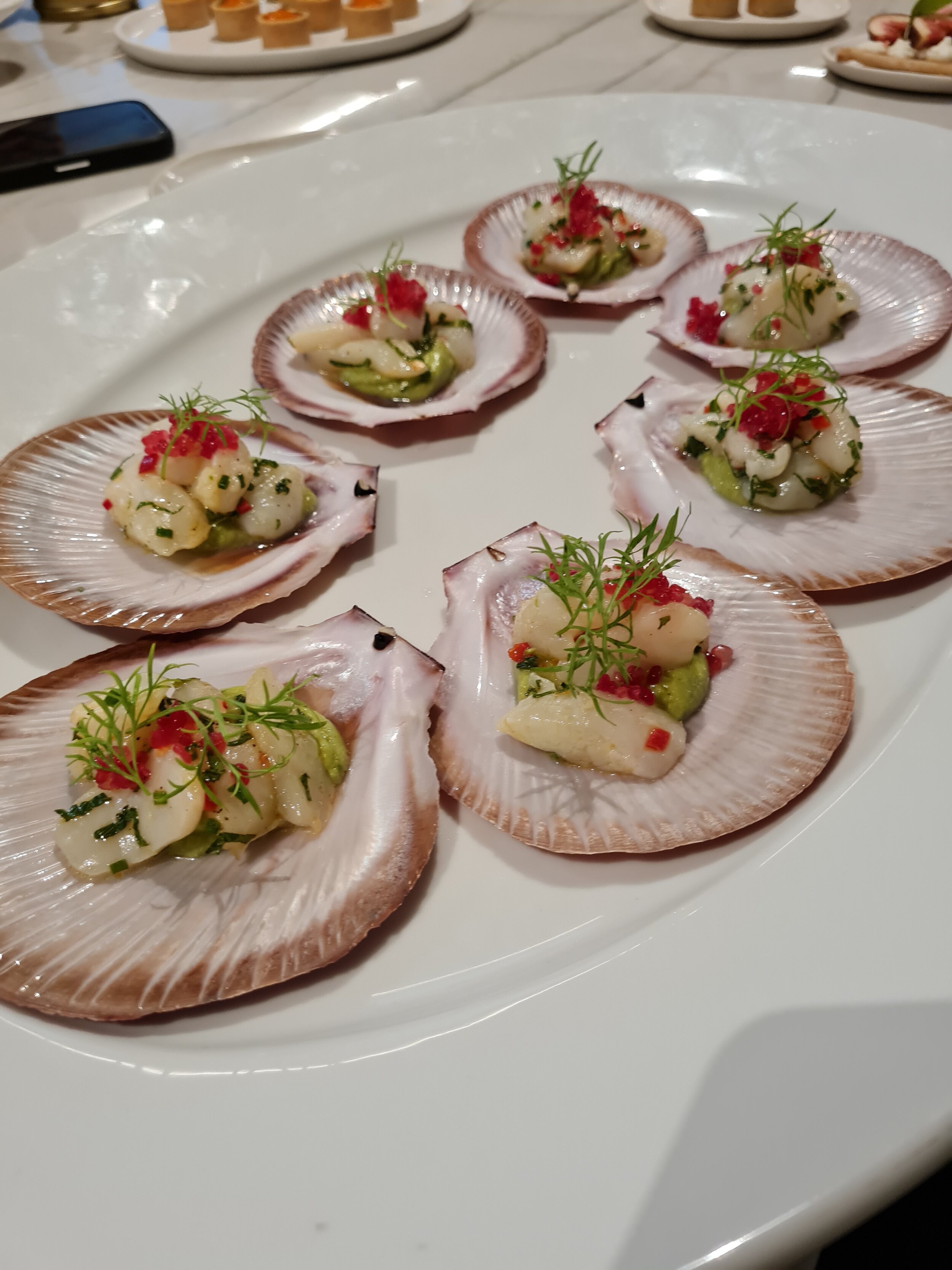 Food Service Private Chef Birthday Dinner Milestone Celebration Entree Appetiser Canape