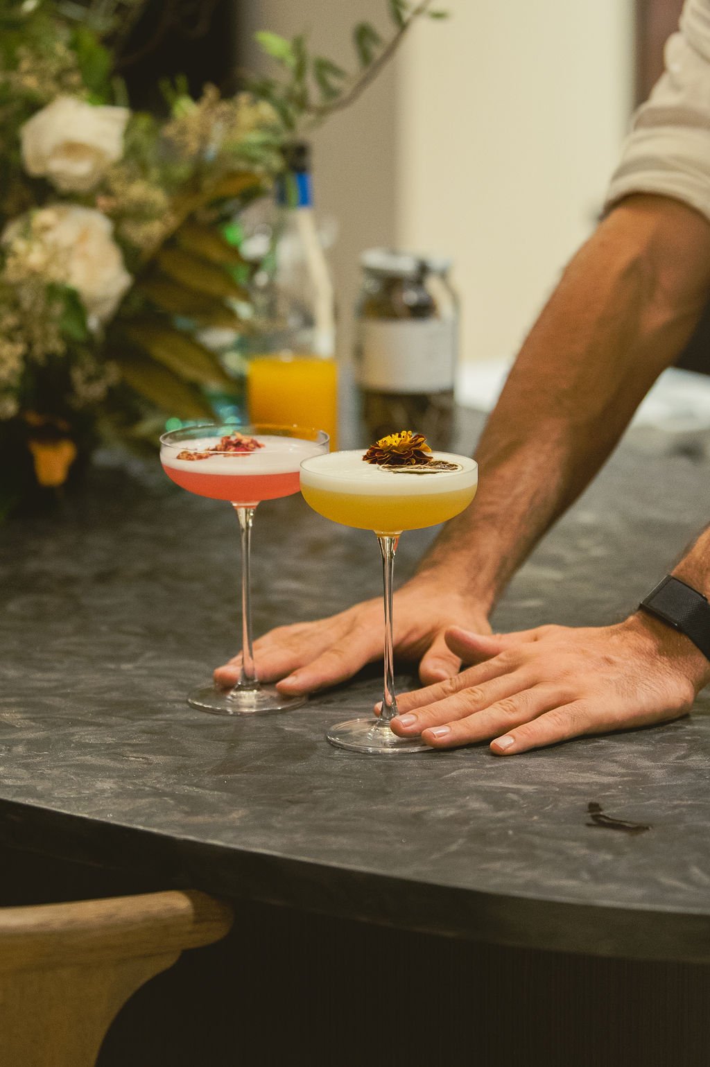 Bespoke Luxury Birthday Celebration - Bartenders and Drinks