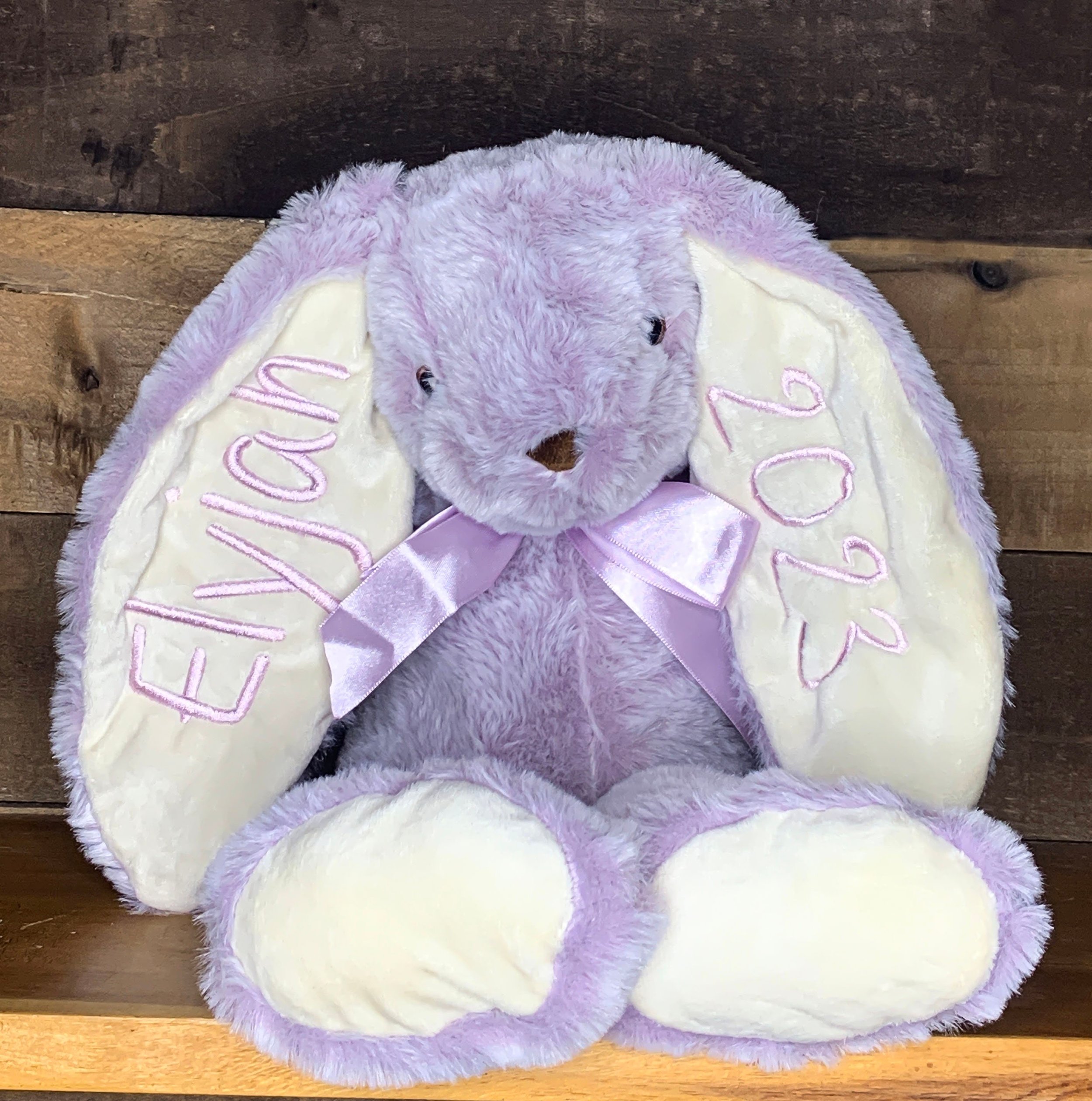 personalized stuffed bunnies