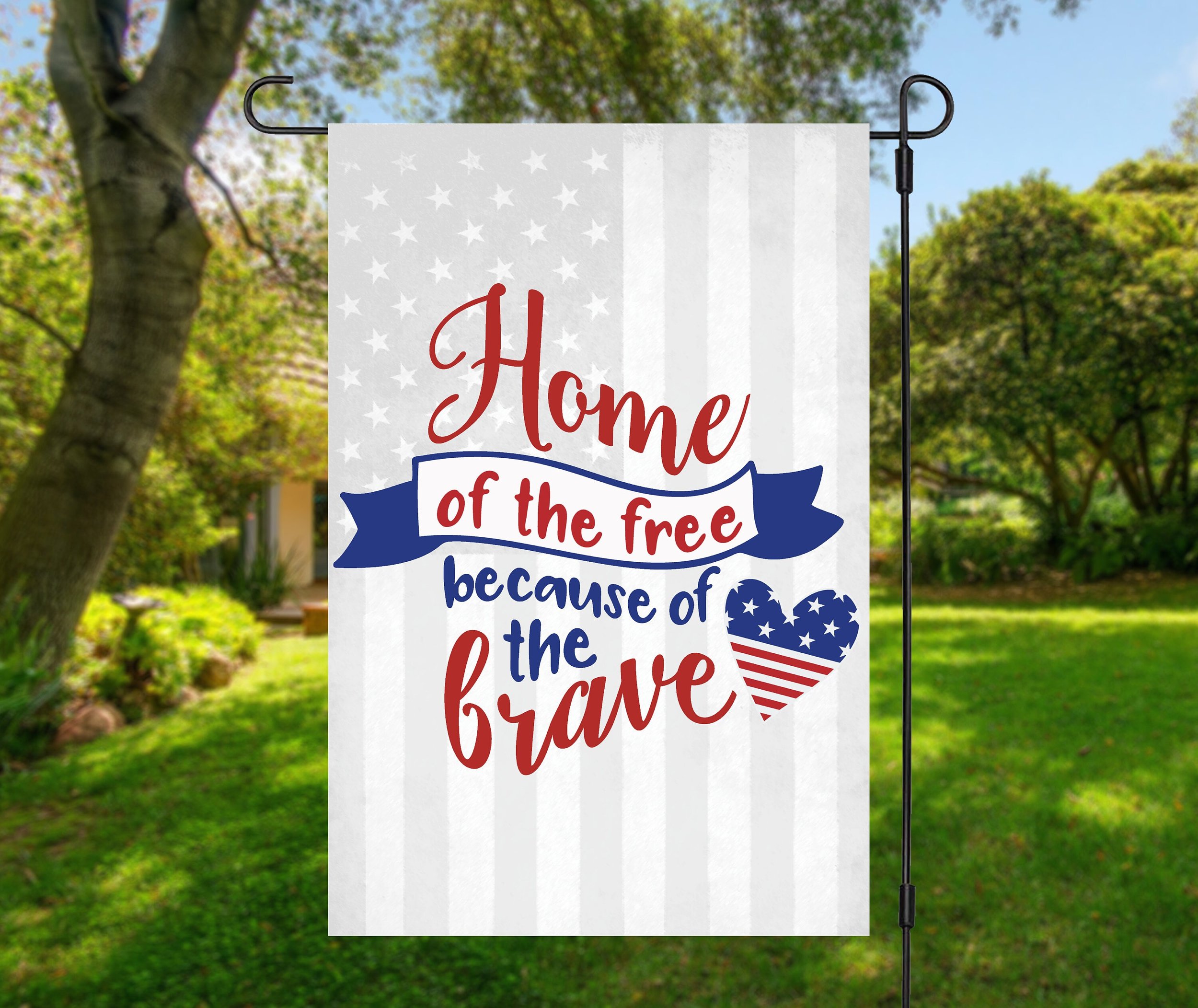 Summer Garden Flag Small 12 x 18