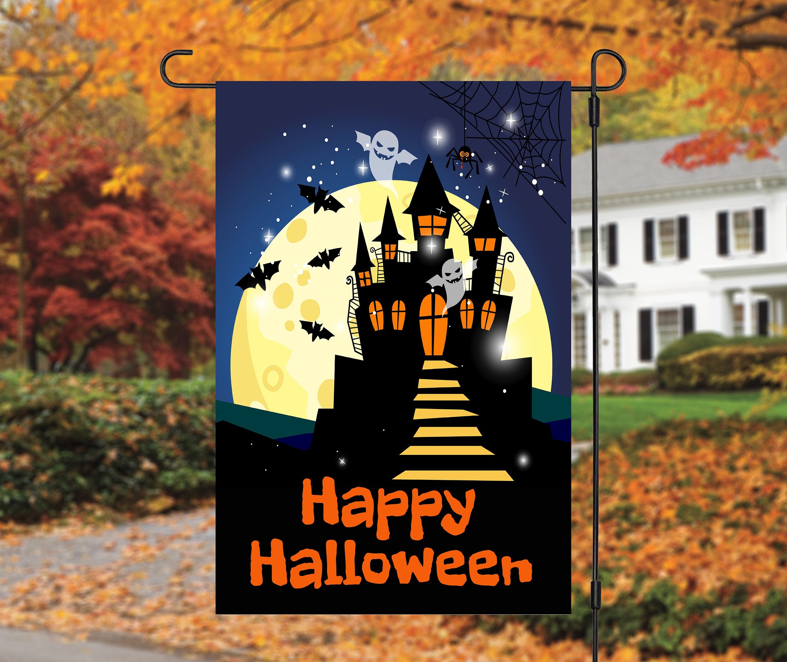Halloween Garden Flag Small 12 x 18