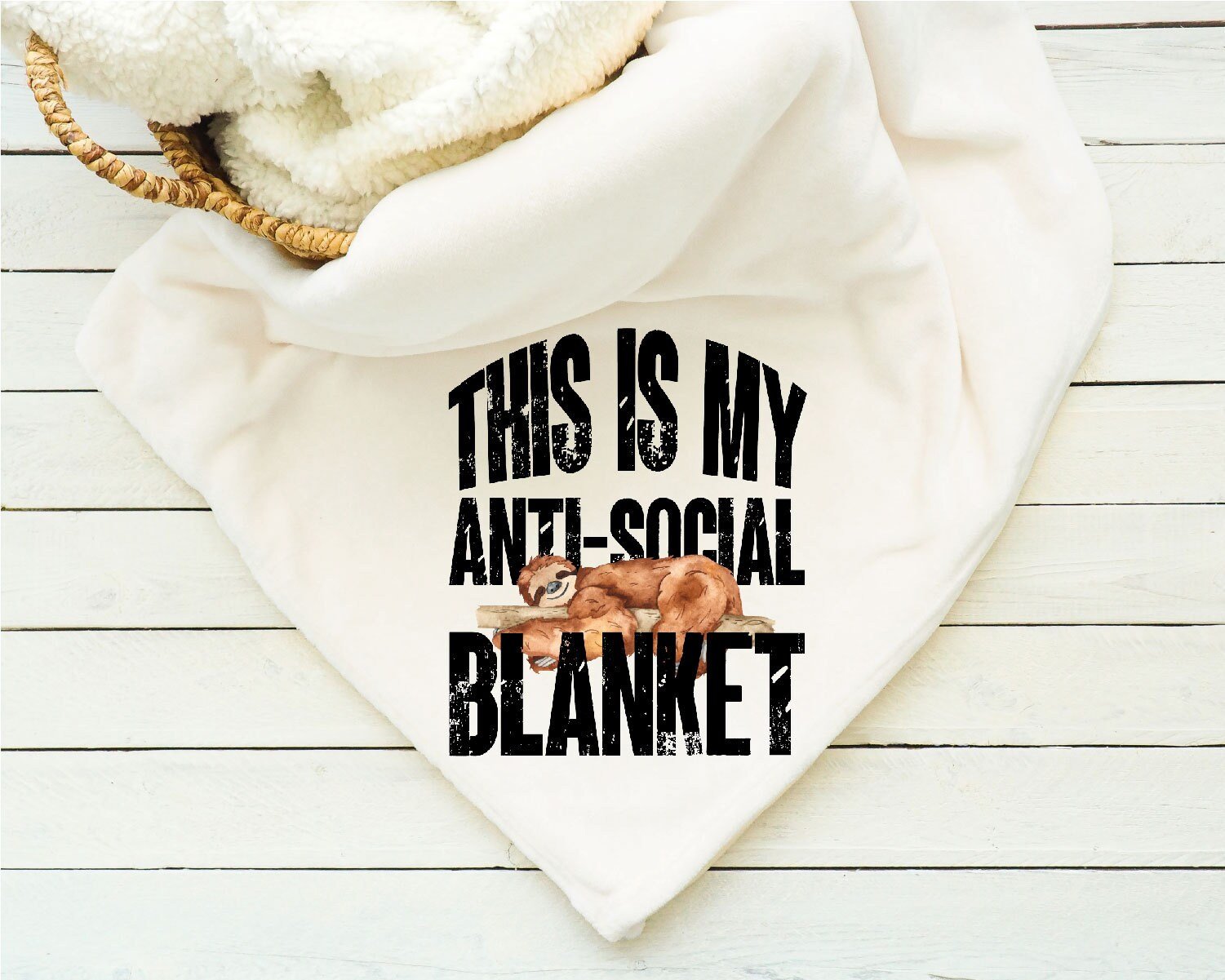 Sloth Blanket