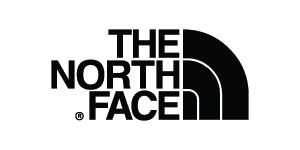 The North Face outdoor apparel logo featuring the iconic half-dome symbol