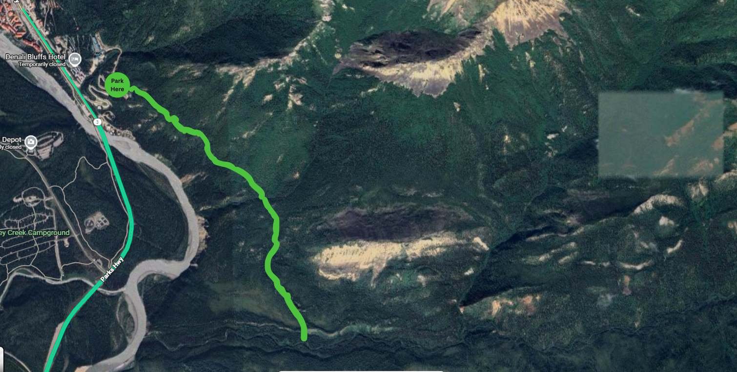 Montana Creek trail