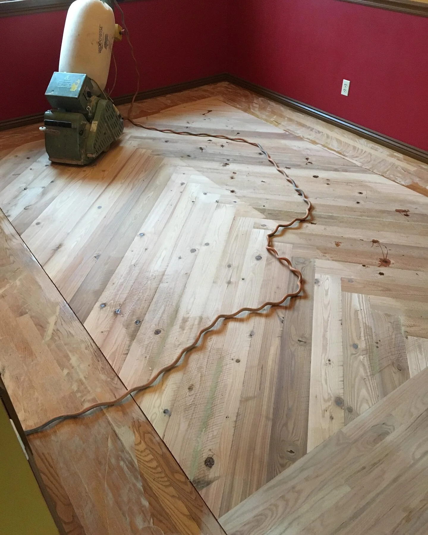 Reclaimed wood is always my favorite to work with and this is a great example of using locally sourced materials. This reclaimed wood had been submerged for 50+ years in the great Salt Lake which created this amazing and eclectic look.