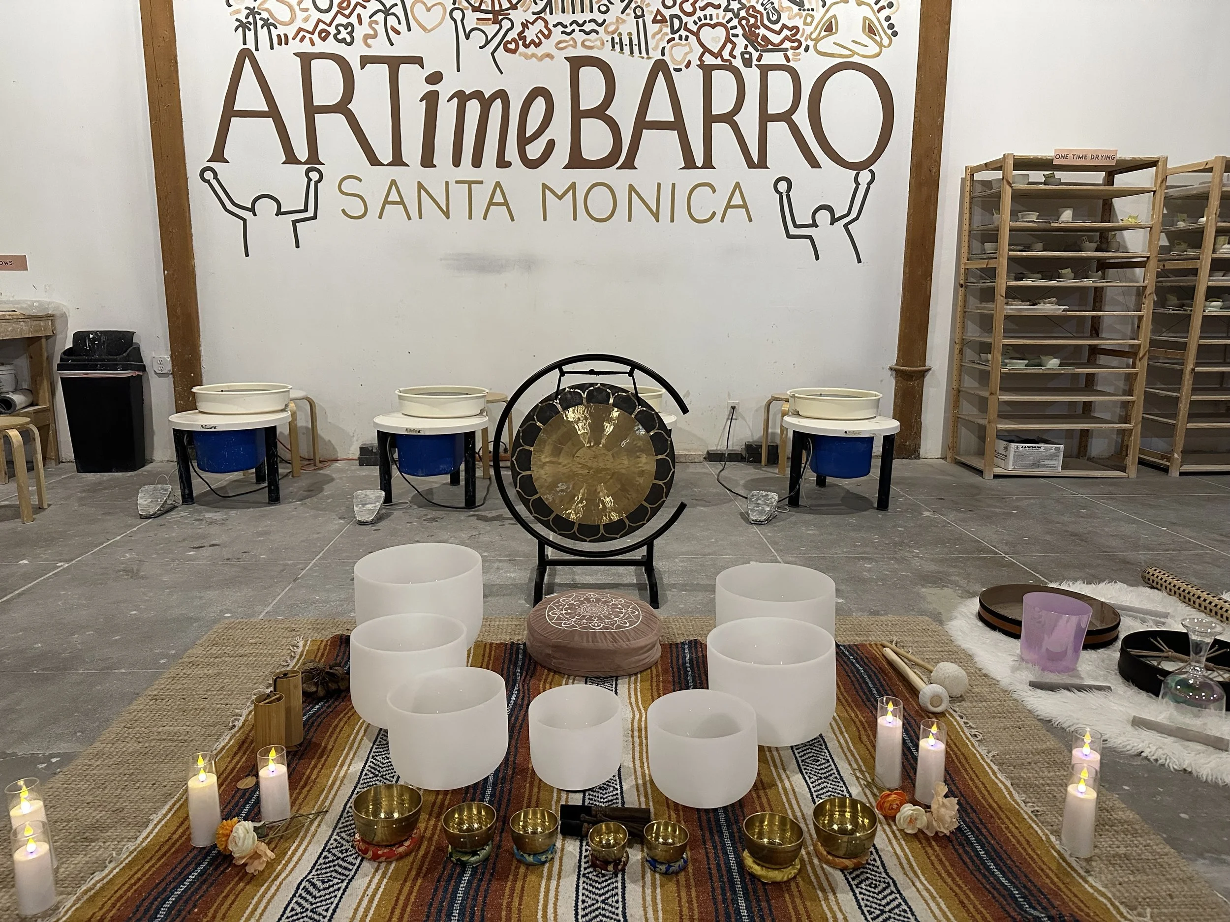 Flow & Form: Sound Bath & Pottery Workshop at ARTime BARRO