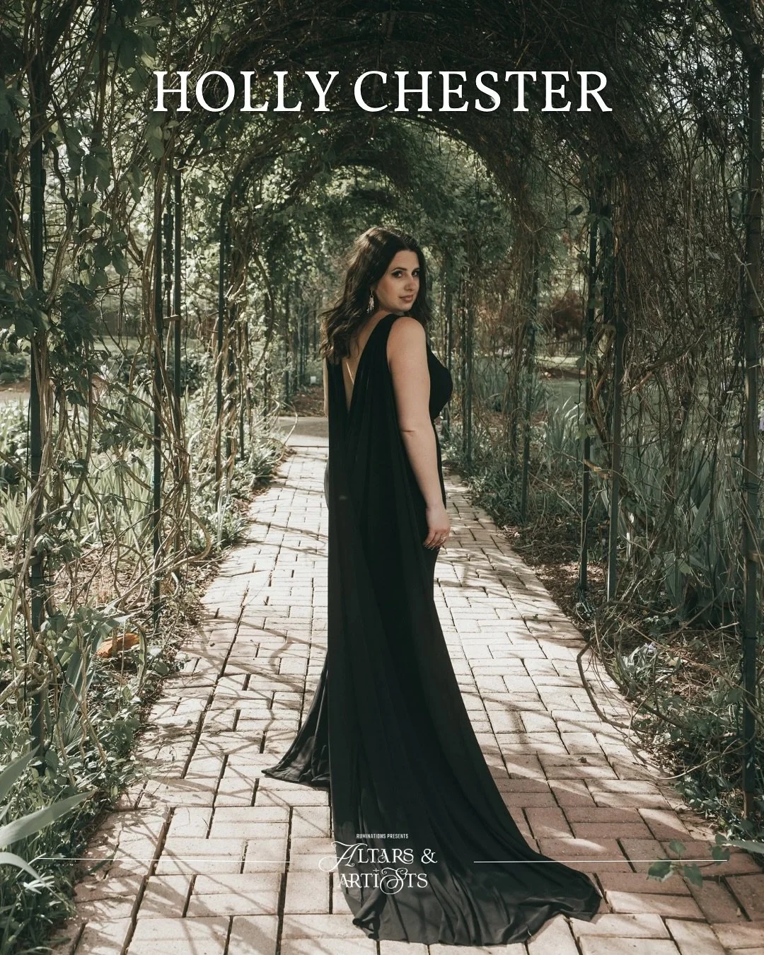 Please welcome @hollychesterwrites to Altars &amp; Artists!! 

Holly Chester is a writer, creative, and entrepreneur based in Nashville, Tennessee and has been sharing her poetry online since 2020. After being accepted into the program, she attended 