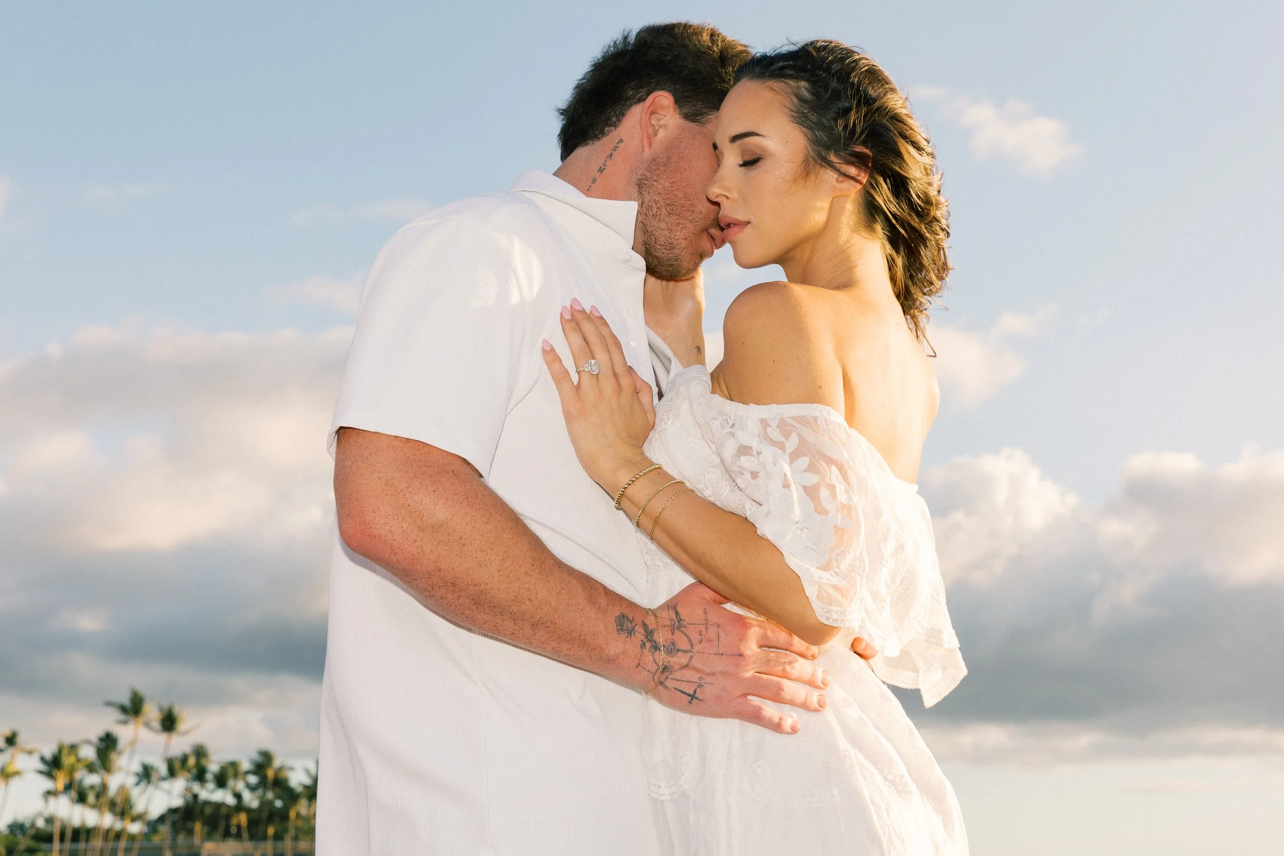 Maui Wailea Wedding Couples Photography Session at the Andaz Hotel in Wailea Maui