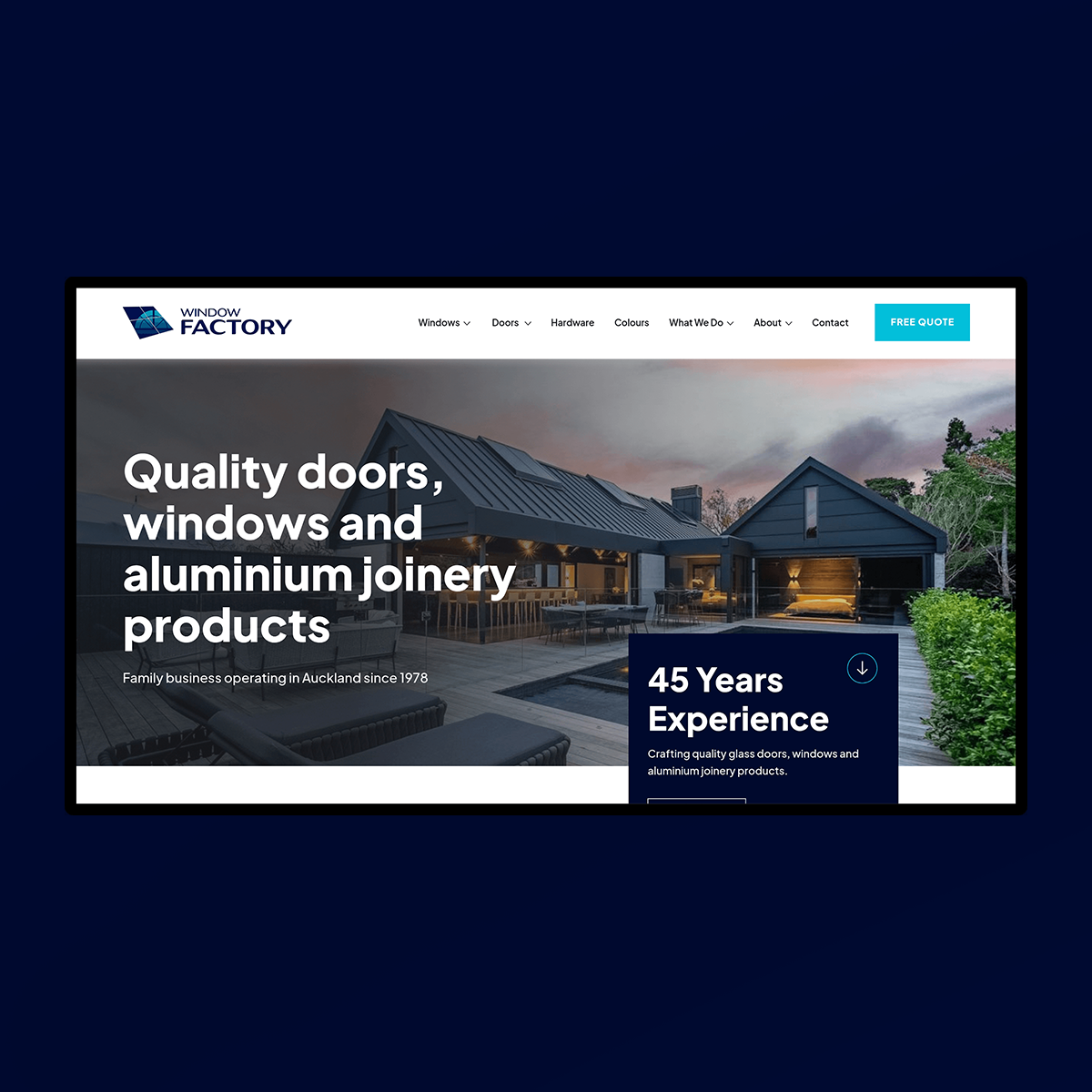 Window Factory – Web Design