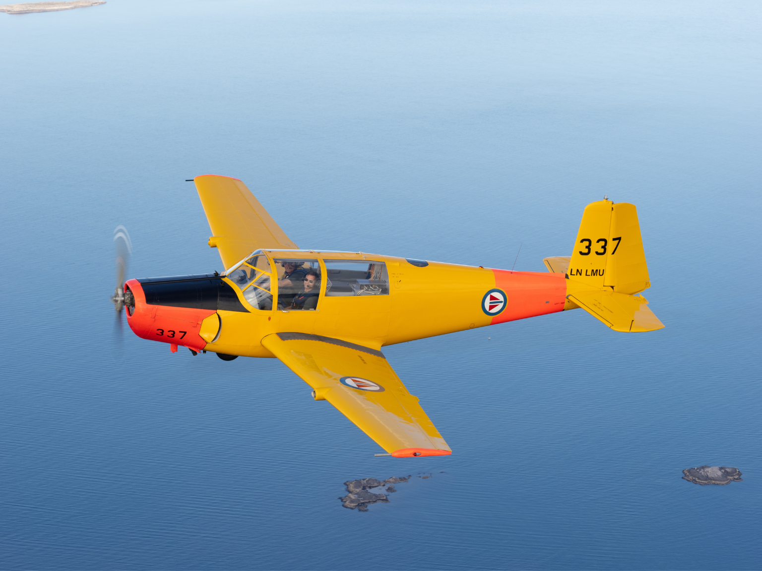 Flytur med Saab Safir
