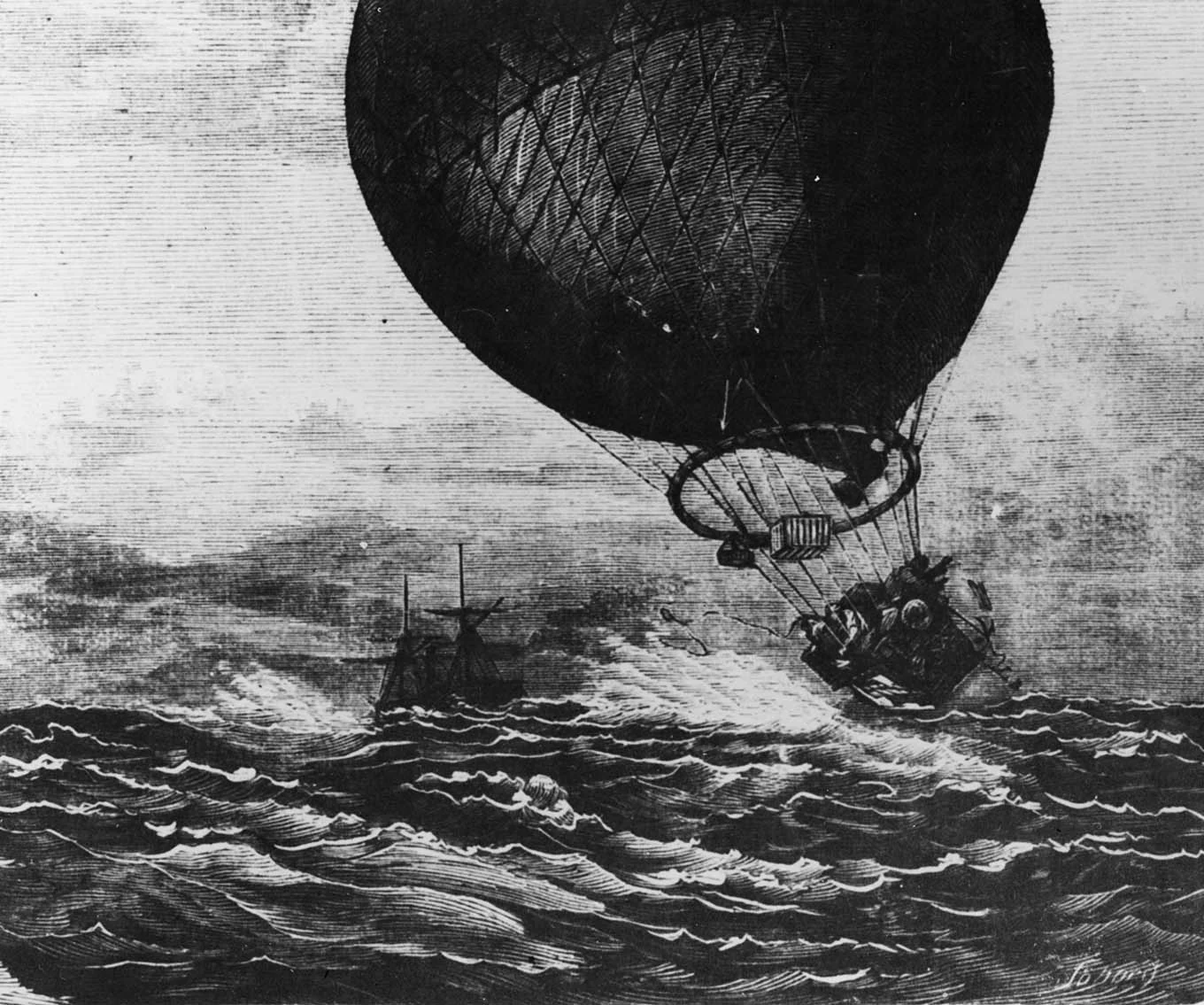 FORTELLERTIMEN: Reisen fra Paris 1871 – Ballongen La Ville de Orléans - det første bemannede luftfartøyet i norsk luftrom