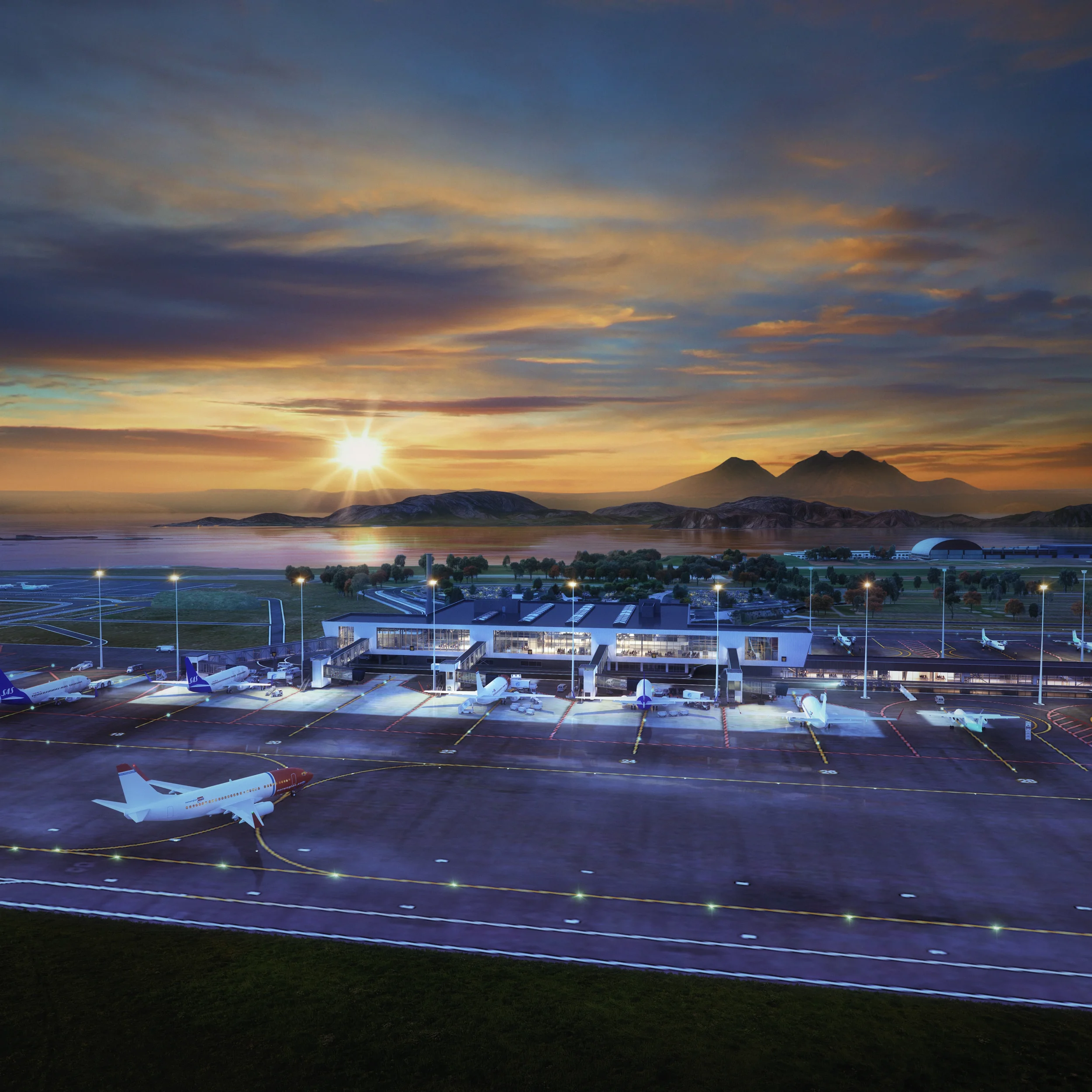 FOREDRAG: Prosjektene Ny by (Bodø kommune) og Ny lufthavn Bodø (Avinor)