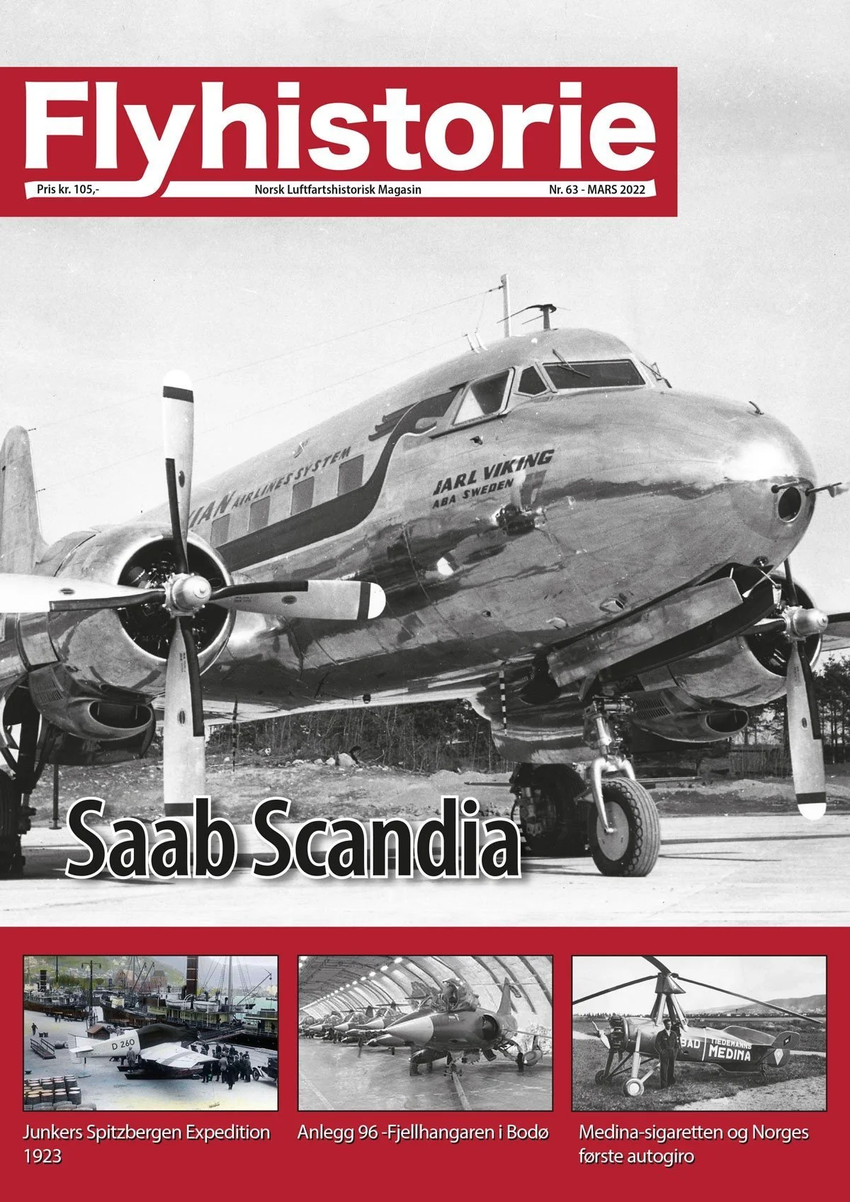 Flyhistorie nr. 63 - Mars 2022