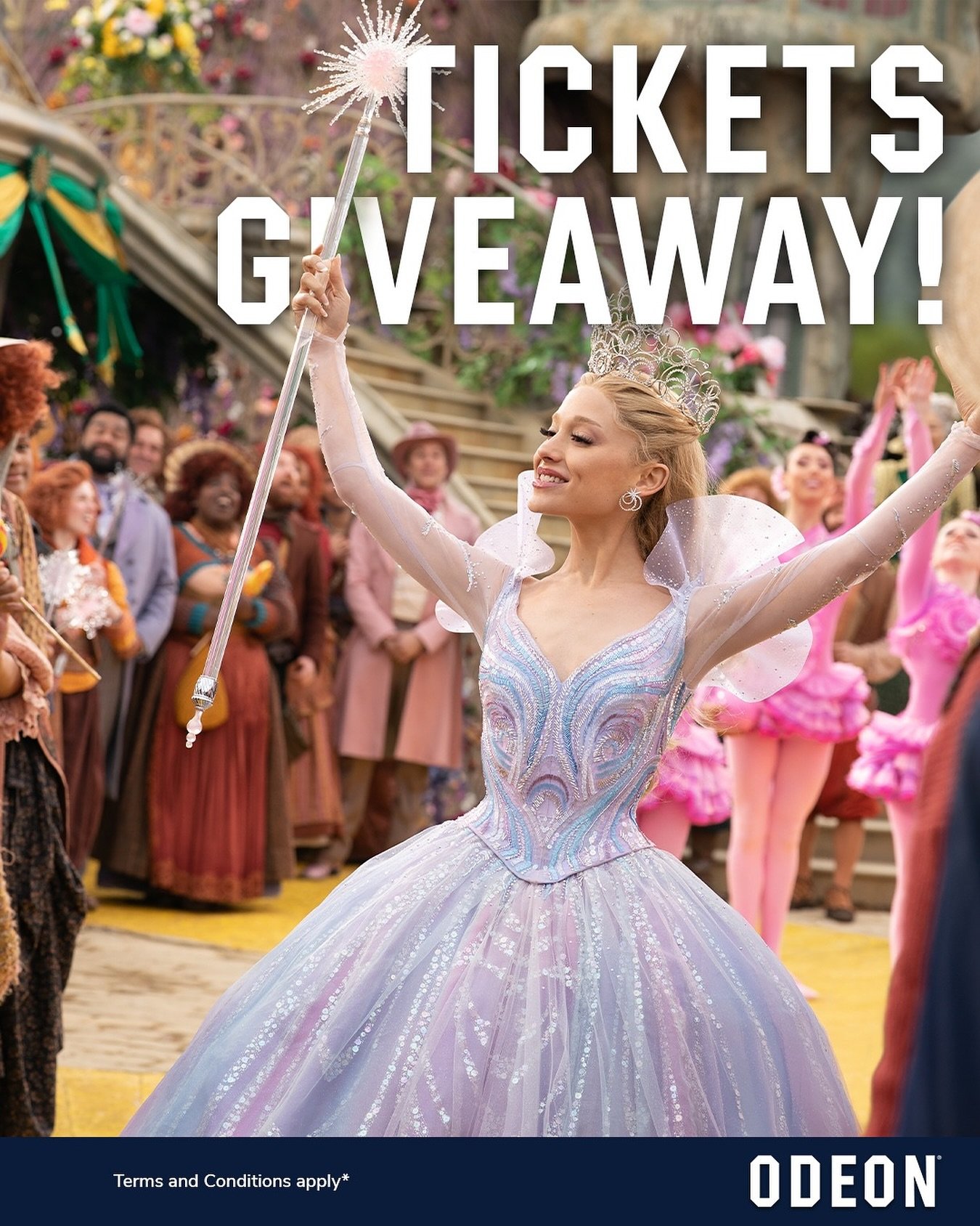 We&rsquo;re giving away 4 cinema tickets to see Wicked at the ODEON!

To enter:
✅ LIKE this post
✅ COMMENT &amp; tag your bestie (or the person who sings along the most!)

The lucky winner will enjoy a magical trip to Oz at ODEON on us! 🎥

#wicked #