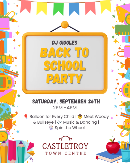 DJ Giggles Back to School Party