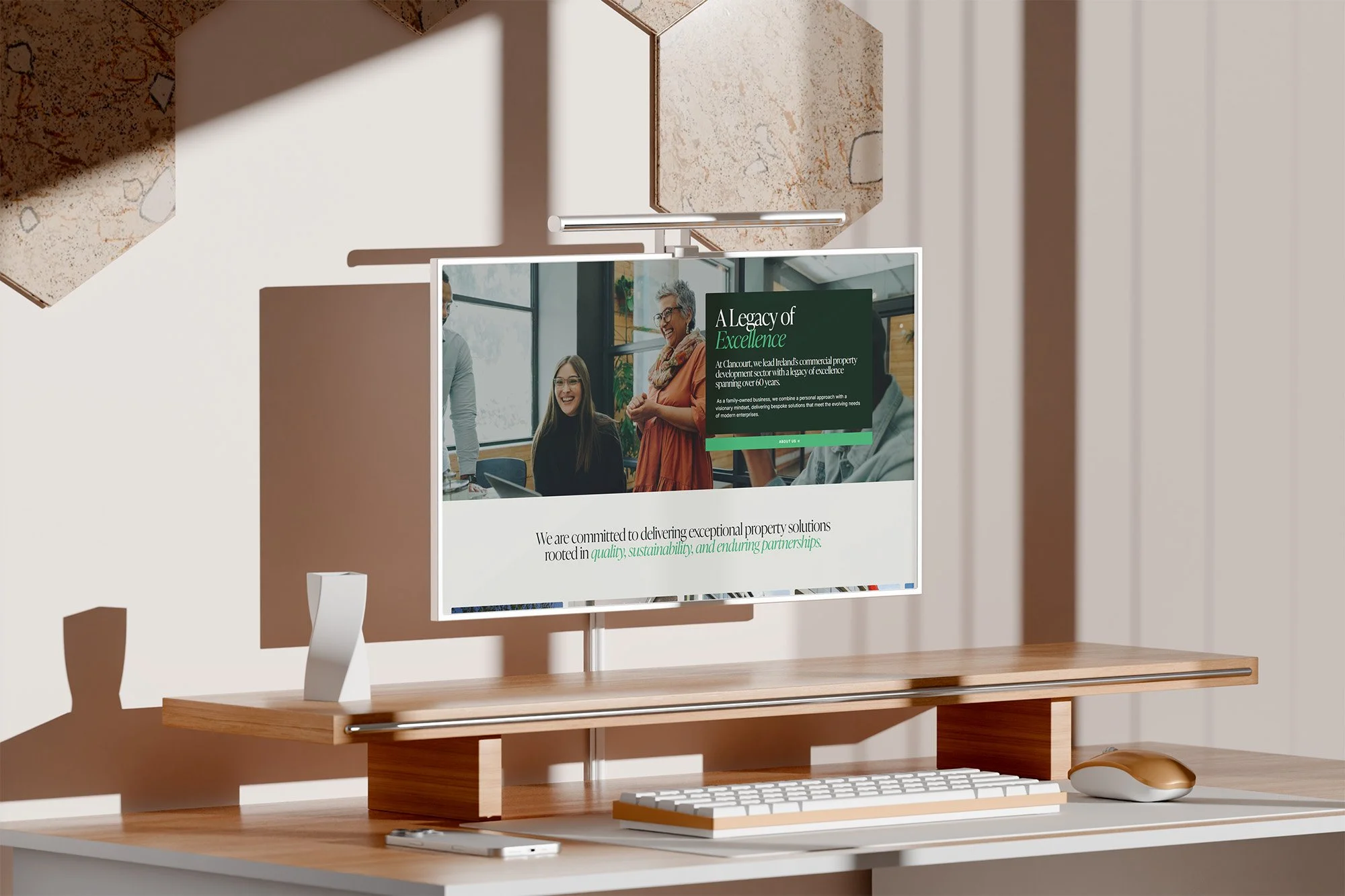 CLANCOURT  | Brand Refresh & Website