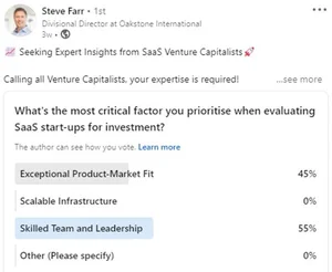 SaaS Leaders: Think like a Venture Capitalist | Oakstone