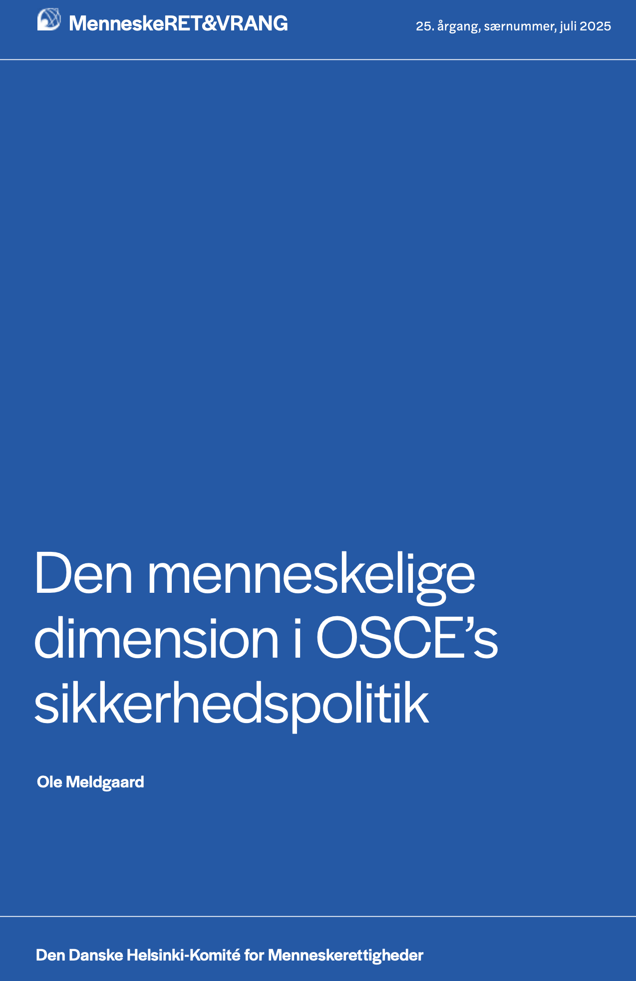 Den Menneskelige Dimension