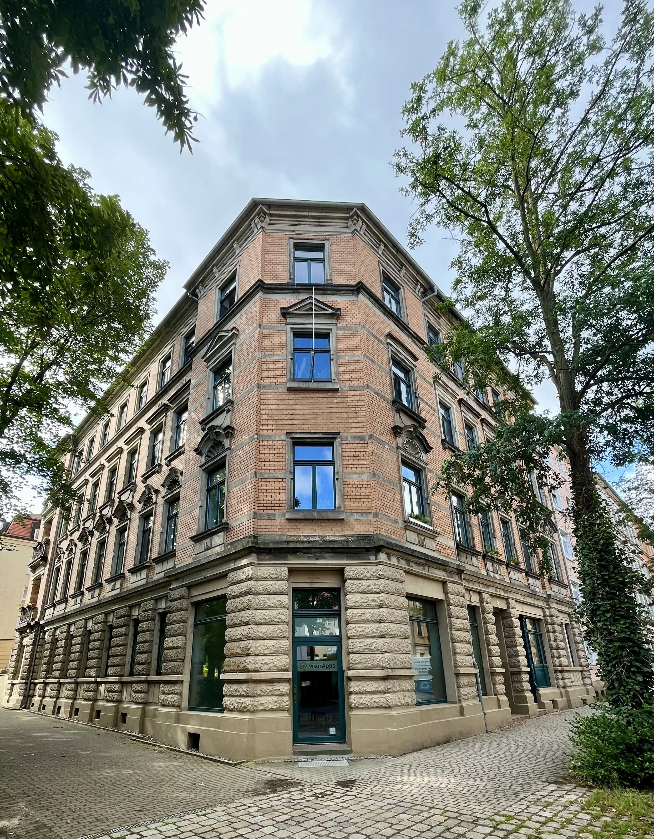 Außenansicht Bürogebäude visorApps GmbH