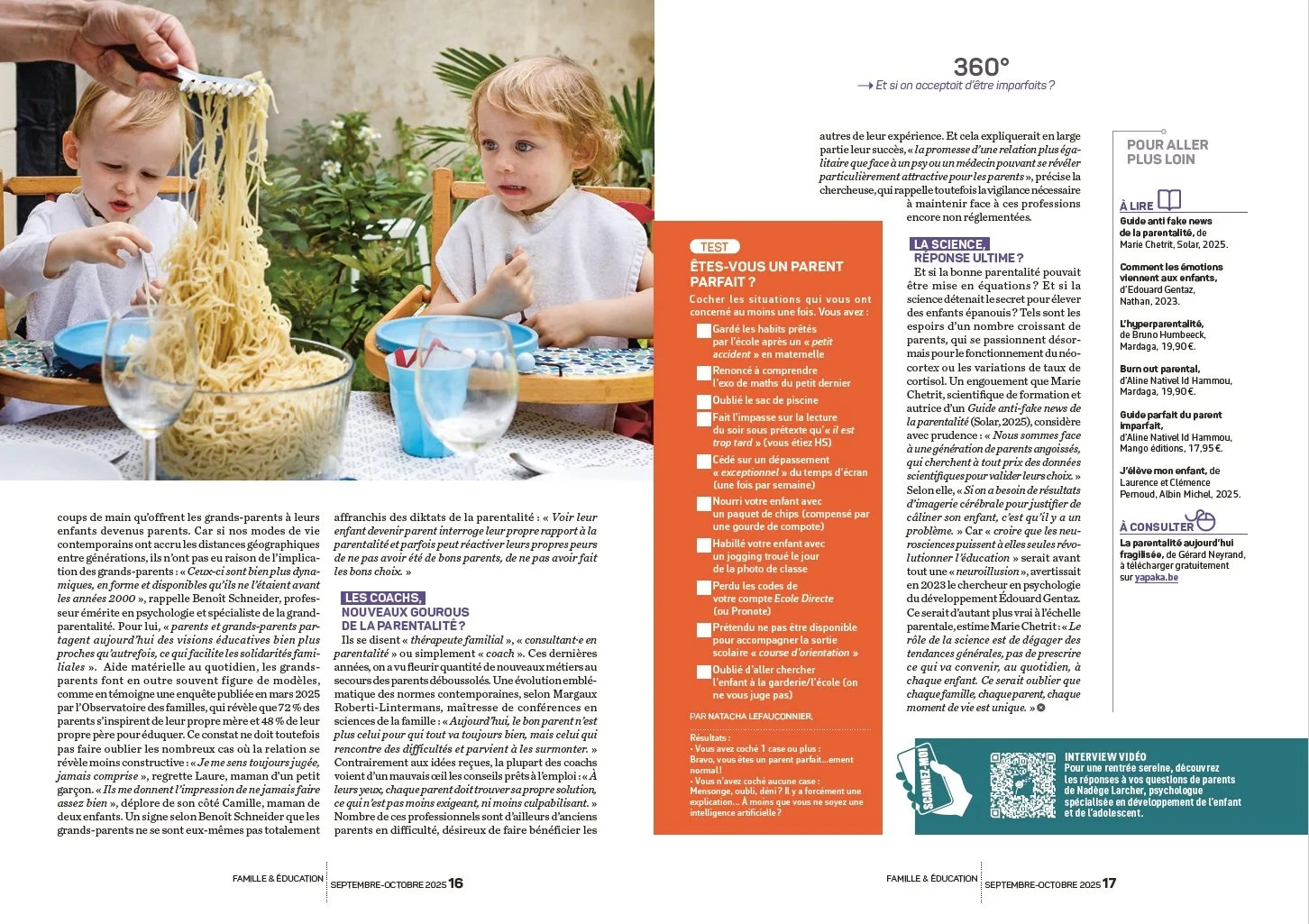 burn out parental famille éducation