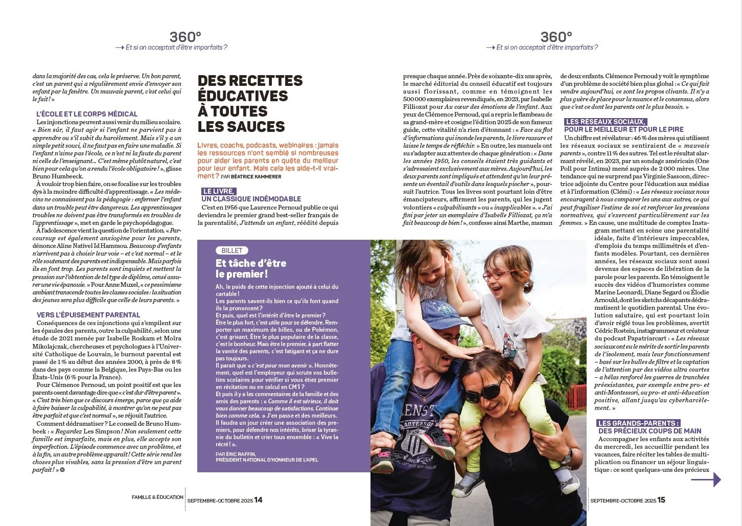 magazine de l'apel sur l'éducation 