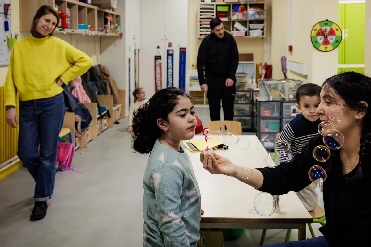 reportage photo école maternelle enfants autistes