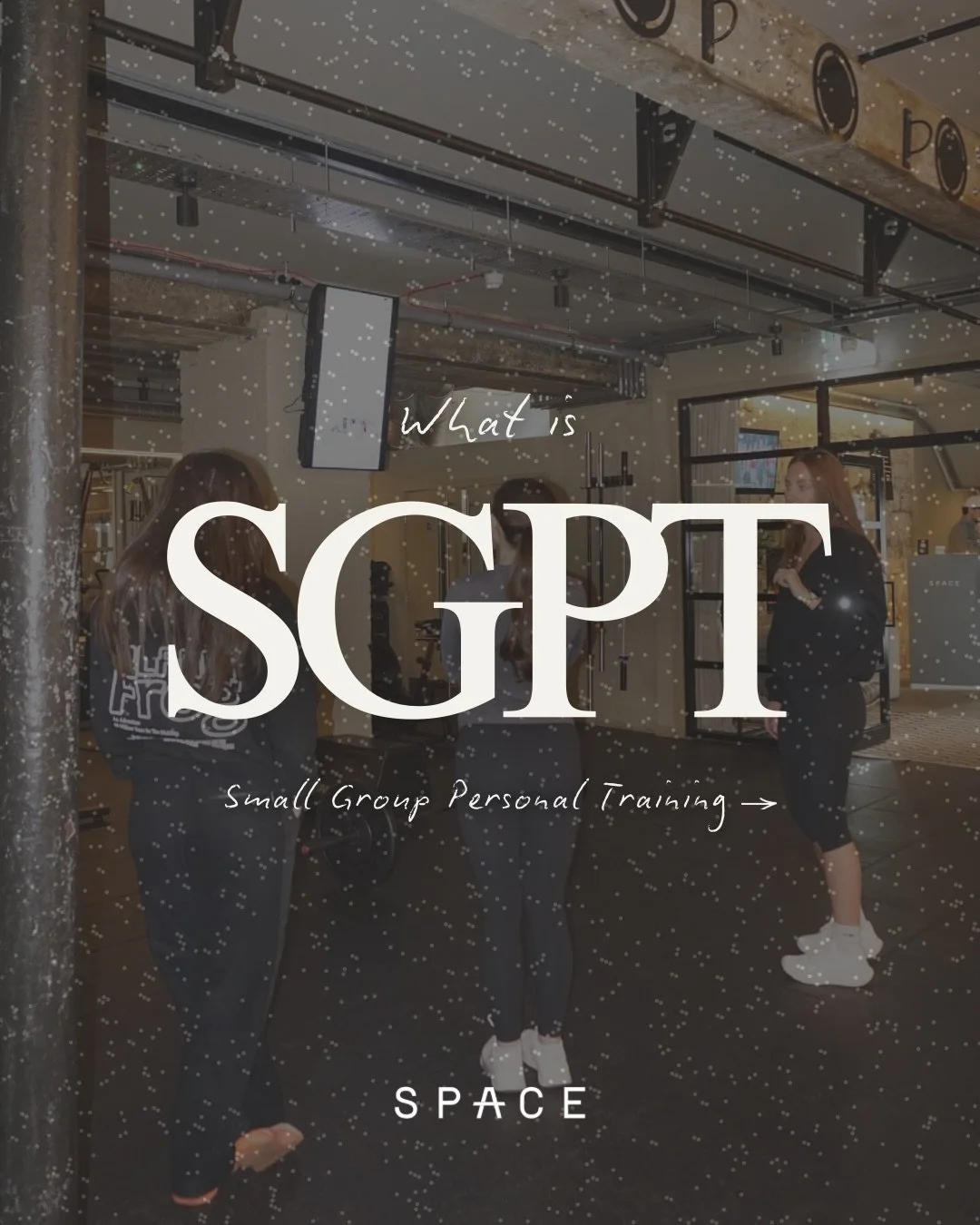 More than a workout. More than a class.

SGPT combines the personalised coaching of Personal Training with the energy of training alongside others.

Train in small groups of just 6&ndash;8 people with expert coaching, structured programming and the s