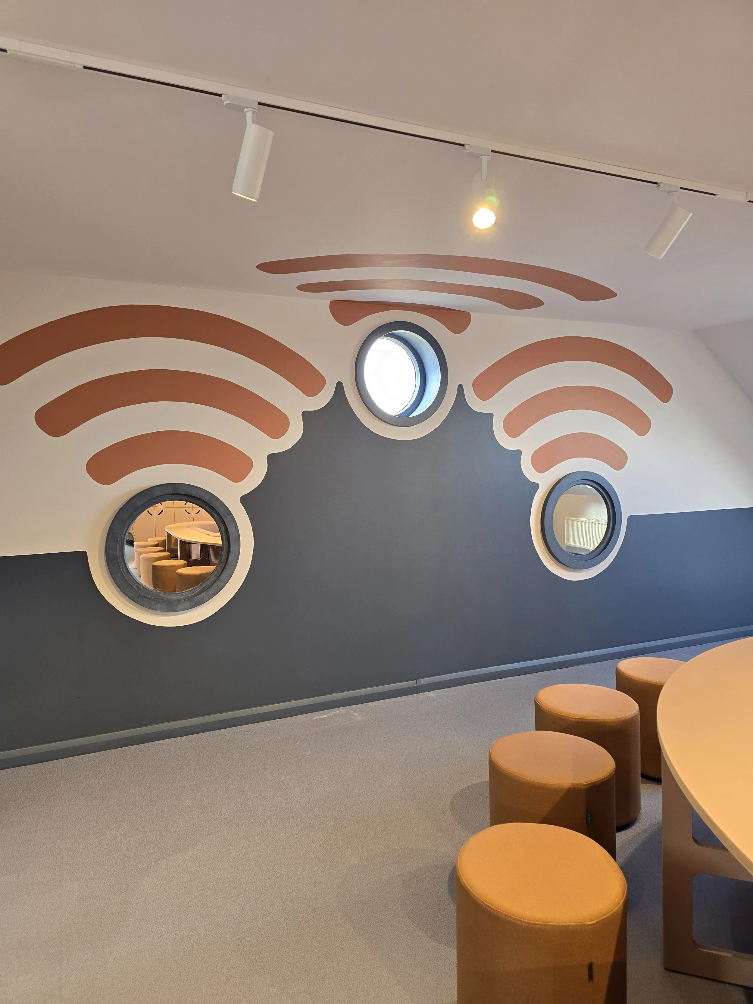 School IT Suite Mural