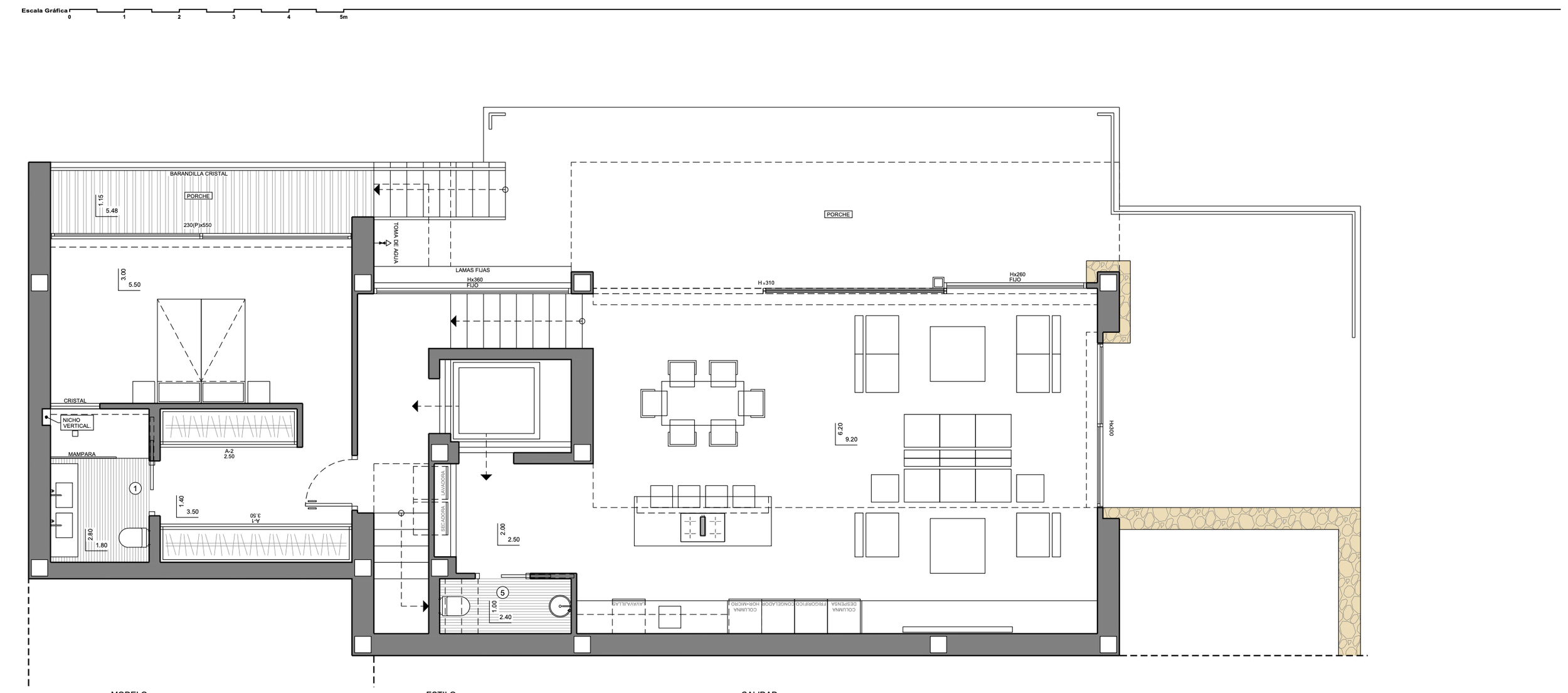 Altea contemporary villa with panoramic sea views
