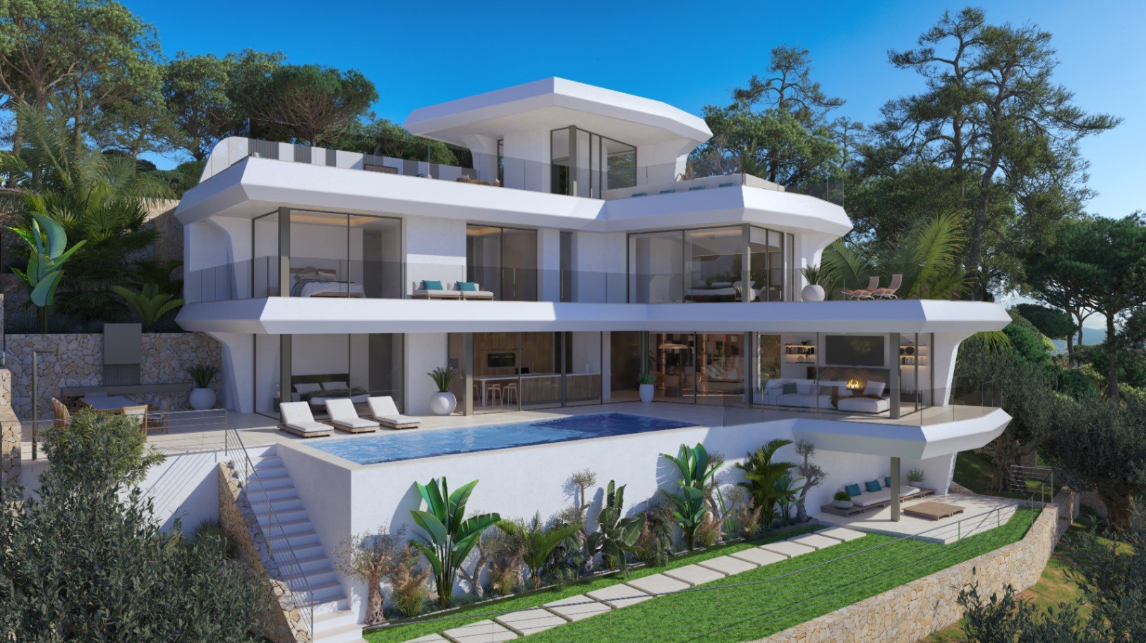 Villa Altea, Altea Under Construction