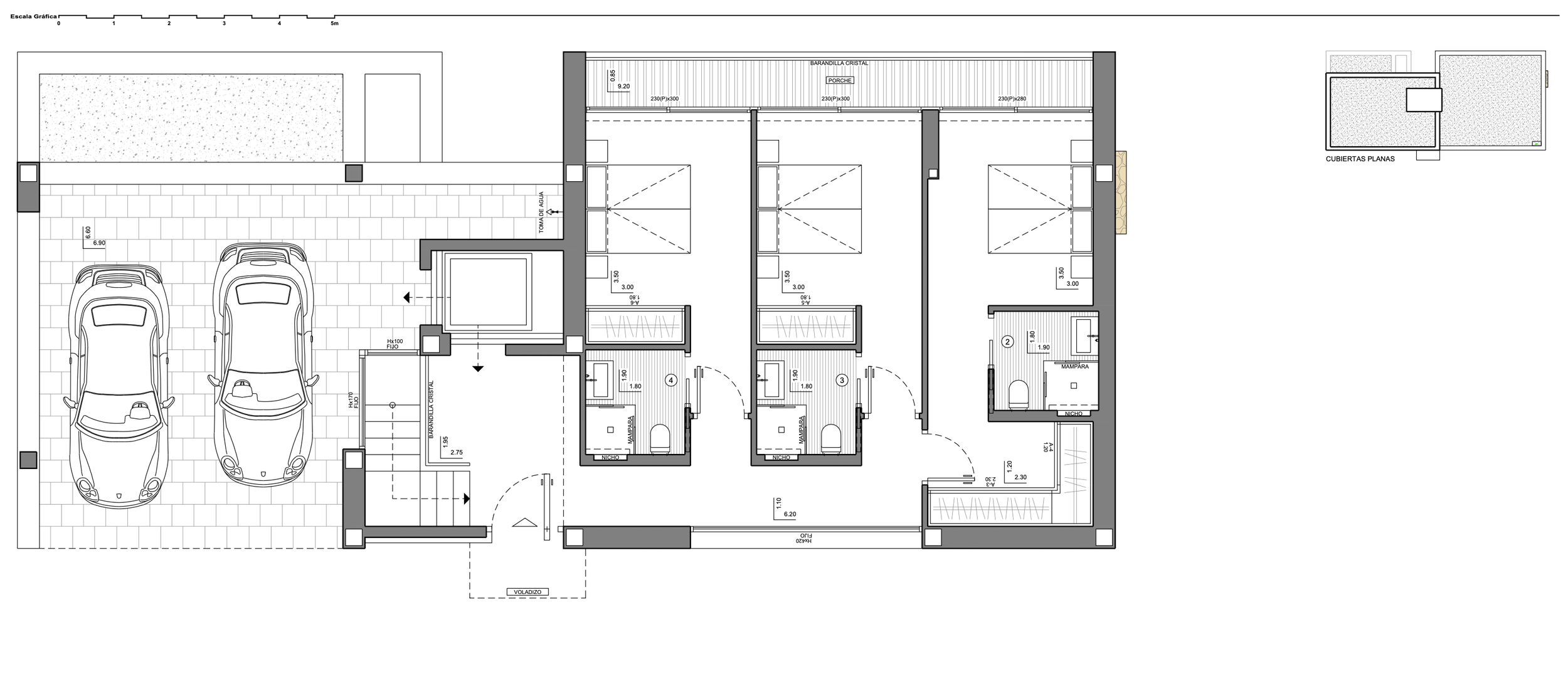 Altea contemporary villa with panoramic sea views
