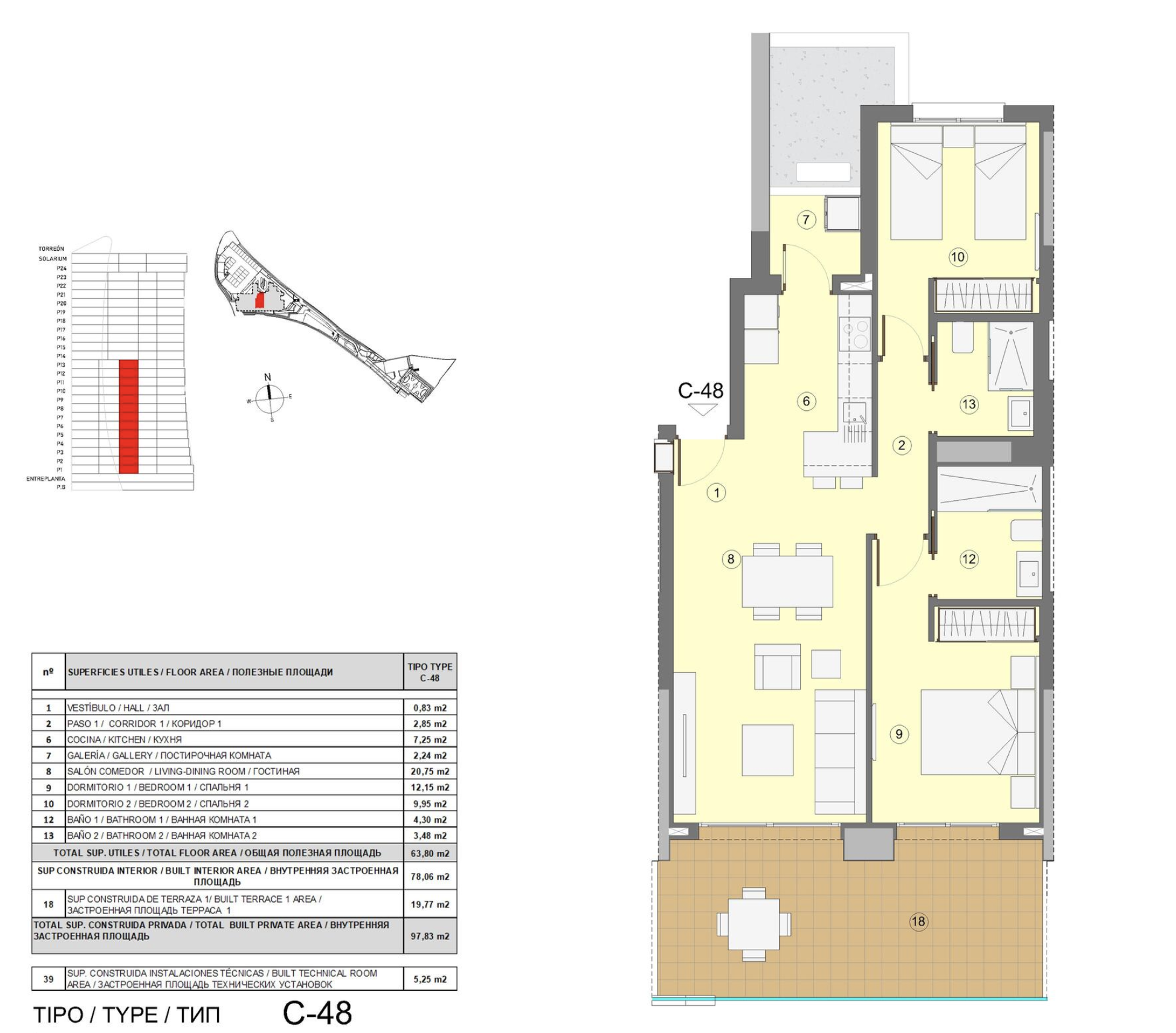The Estates - Apt. Lila Plans - Benidorm.png
