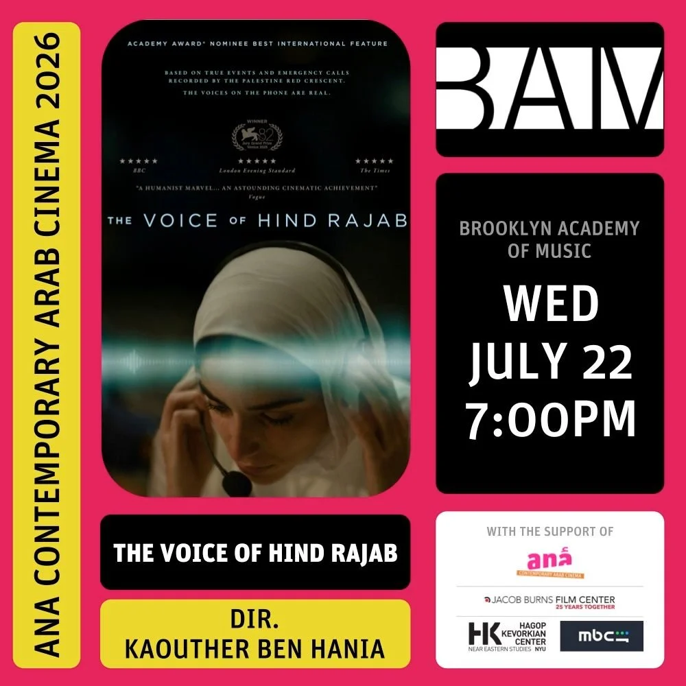 TONIGHT! FIVE YEARS OLD. ALONE IN A CAR IN GAZA. HER FAMILY HAD BEEN KILLED. SHE CALLED FOR HELP. THE CALL LASTED 70 MINUTES.
Kaouther Ben Hania made a film in real time out of what happened on that call. Grand Jury Prize at Venice 2025. A 23-minute 