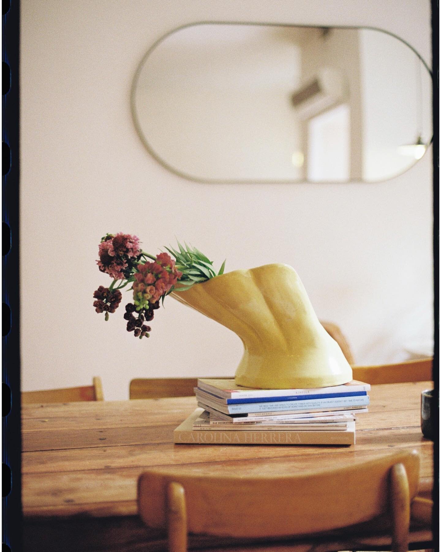 Tilted vase