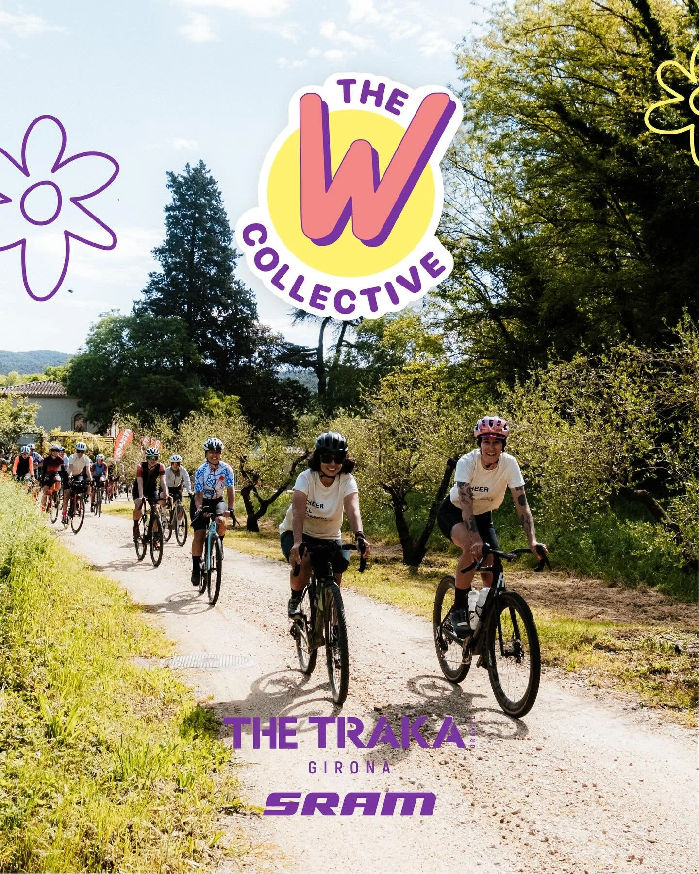 The Women&rsquo;s Gravel Ride at @thetraka , supported by @sramroad , is back and we can&rsquo;t wait to see familiar faces and meet new ones all over again :)
Happening on Sunday 26th before it kicks off, it&rsquo;s a fun day on and off the bike for
