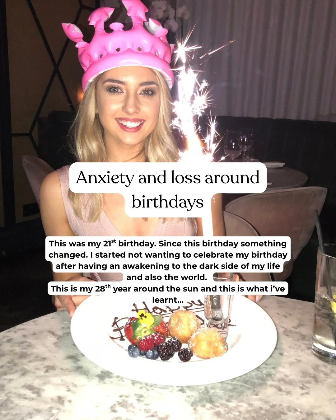 Hoping this helps someone who feels mixed emotions around the good times and celebrations feel less alone ❤️