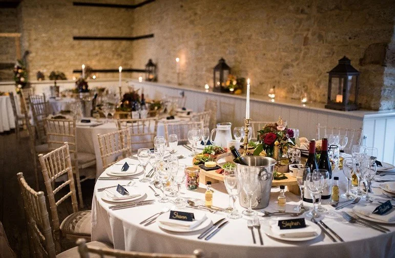 Golden tones, candlelight, seasonal flowers and cosy celebrations inside the barn&hellip; there&rsquo;s something special about this time of year ✨🍁 

@judithparkynphotography 

#wickfarmbath #autumnwedding #bathweddingvenue #somersetweddingvenue #b