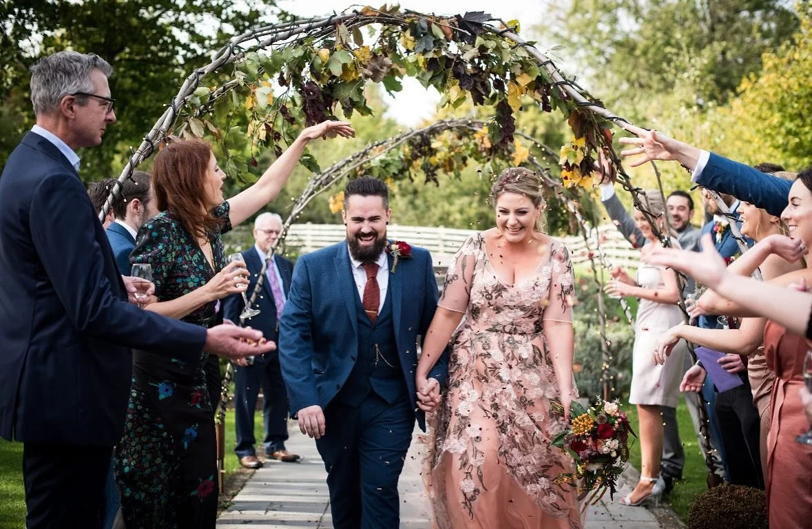 Confetti, laughter and a whole lot of love &ndash; the best way to start married life 🎉✨ 

@judithparkynphotography 

#bathweddingvenue #somersetweddingvenue #bathwedding #somersetwedding #southwestwedding #barnwedding #ukweddingvenue #modernrusticw