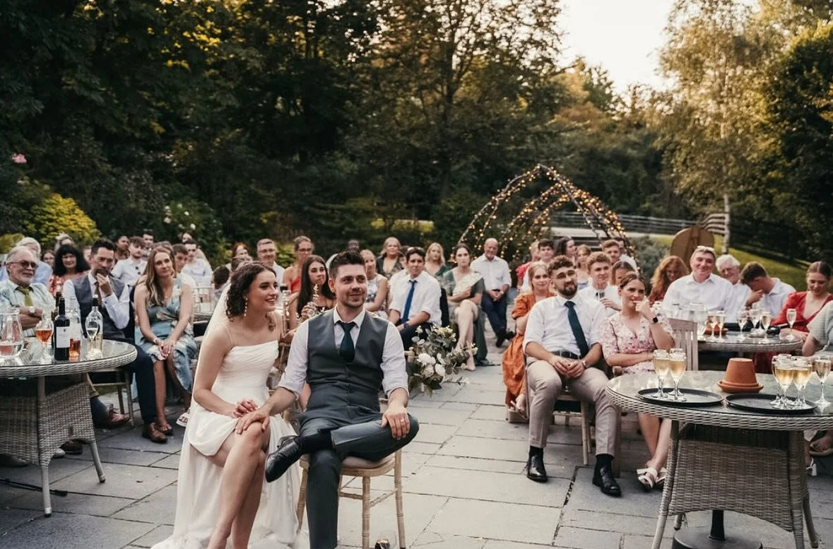 Evenings here are all about atmosphere &ndash; warm light, good company and that relaxed countryside setting that makes the celebrations feel effortless 💕✨ 

@seasonsmediauk 

#bathweddingvenue #somersetweddingvenue #bathwedding #somersetwedding #so