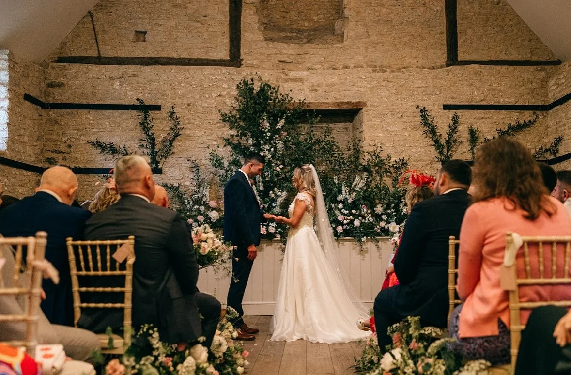 Every ceremony here looks different, but the atmosphere never changes &mdash; calm, full of light, and quietly special 💍 

📸 @mariamadisonphotography 

#WickFarmWeddings #WickFarmBath #SomersetWeddingVenue #BarnWedding #RusticCharm #WeddingInspirat