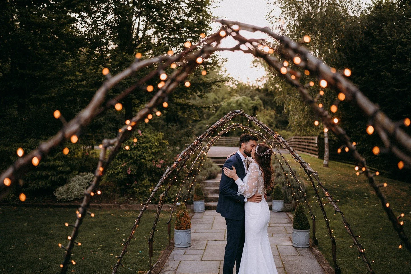 We're still replaying December in our heads ✨

The way the barns looked wrapped in fairylights. How the soft winter light came through the windows. Guests huddled by the fire between courses.

Winter weddings here feel different - quieter, warmer, a 