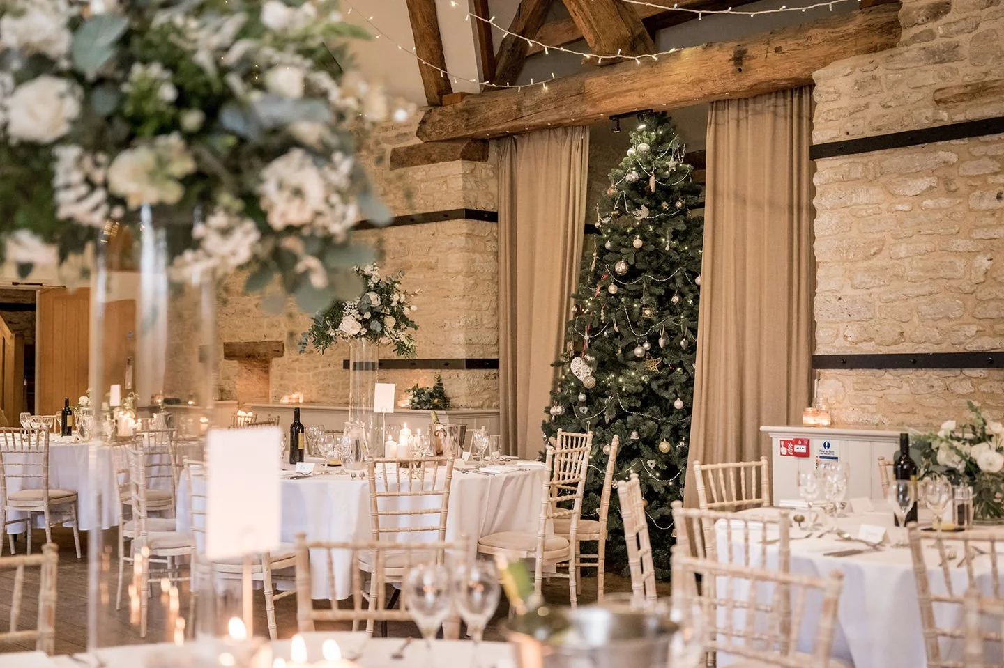 December feels especially peaceful at Wick Farm ✨

The barns are warm, with crisp countryside air, and the whole place has a relaxed, cosy atmosphere you simply can't find in summer.

Emily and Jack&rsquo;s December wedding showed just how beautiful 