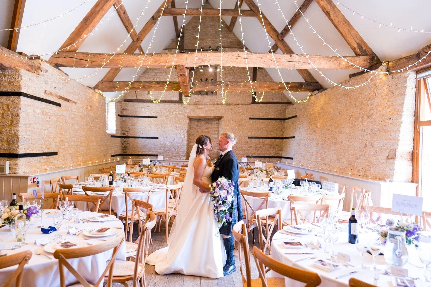 We absolutely loved Haylea &amp; Jamie&rsquo;s July wedding at Wick Farm.

The Scottish kilts, flags and footballs were the perfect finishing touch - a brilliant nod to tradition and such a fun, personal detail.

From the moment they arrived, the day