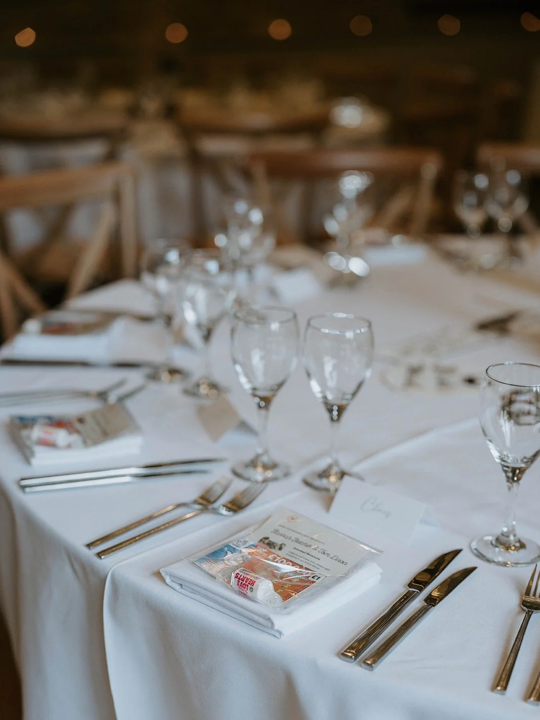 The Upper Barn, set for your wedding breakfast 🤍

Soft neutrals, warm wood, candlelight&hellip; or something a little bolder.

It&rsquo;s a blank canvas in the best way, and we&rsquo;ll work with you to make sure it feels cohesive, relaxed, and comp