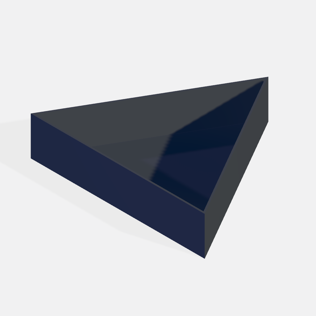 Triangle Cuvette - 72mm