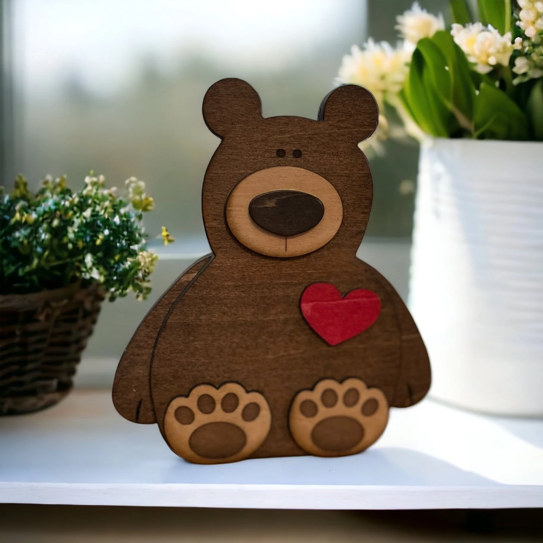 Rustic Star Friendship Ornament – "good Friends Are Like
