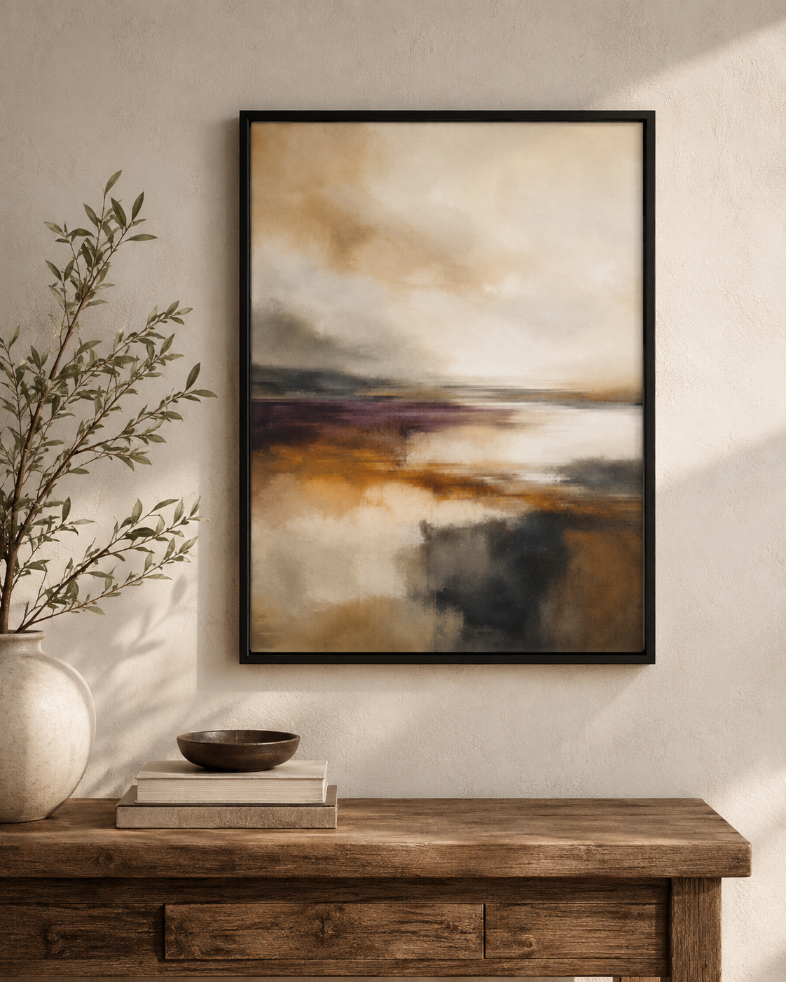 After the Fog Framed Print