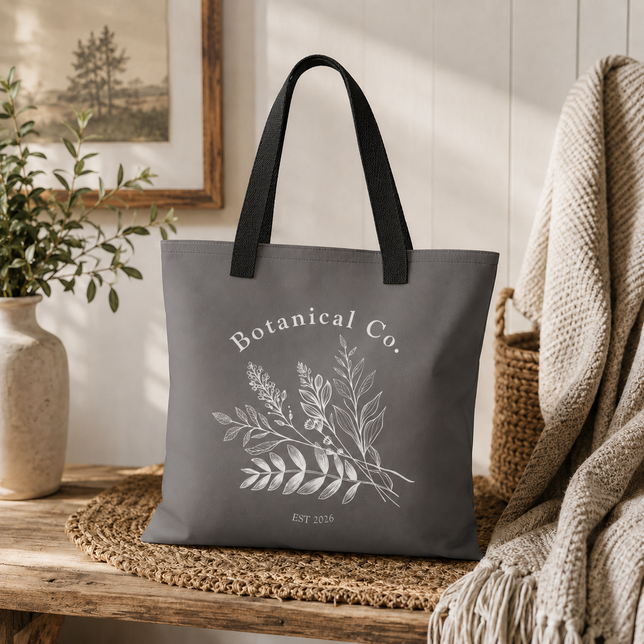 Botanical Co. Market Tote