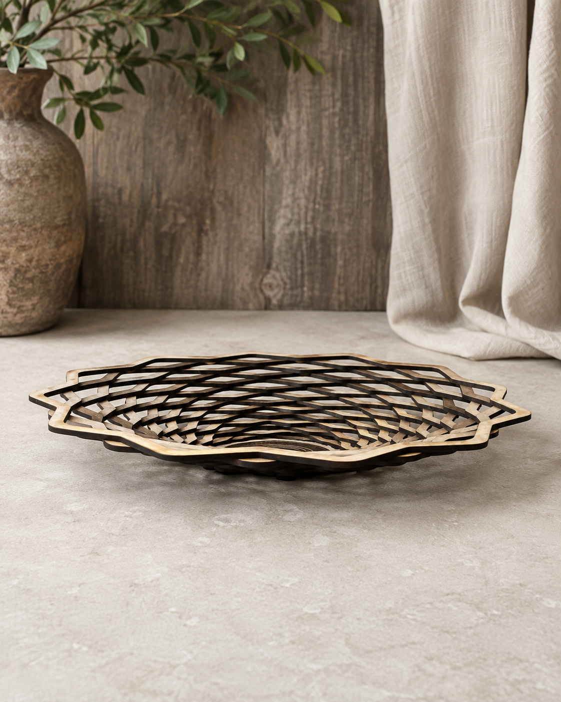 Woven Spiral Sculpture Bowl 1.png