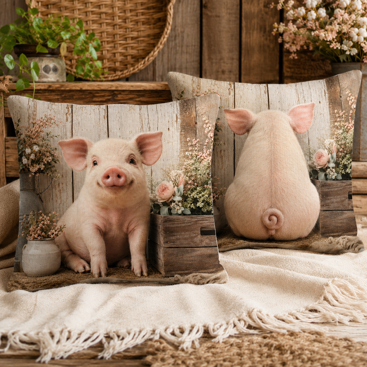 The Little Pig Pillow